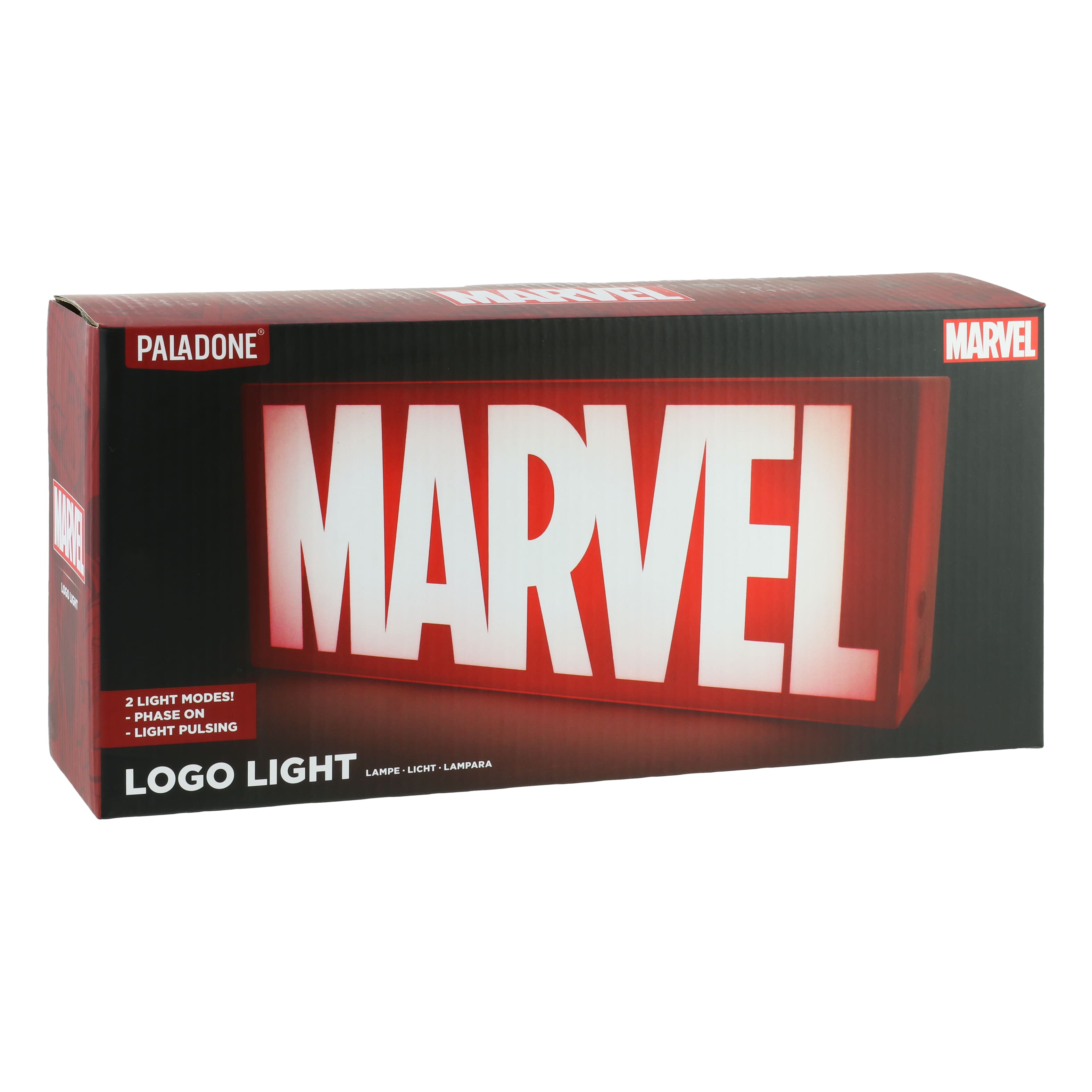 Marvel - Lampe Logo Marvel V2 - flash vidéo