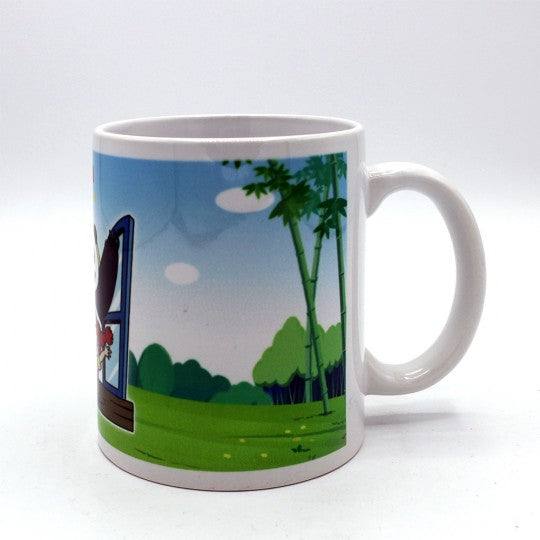 Panda Petit Panda - Mug classique Fenêtre 340 ml - flash vidéo