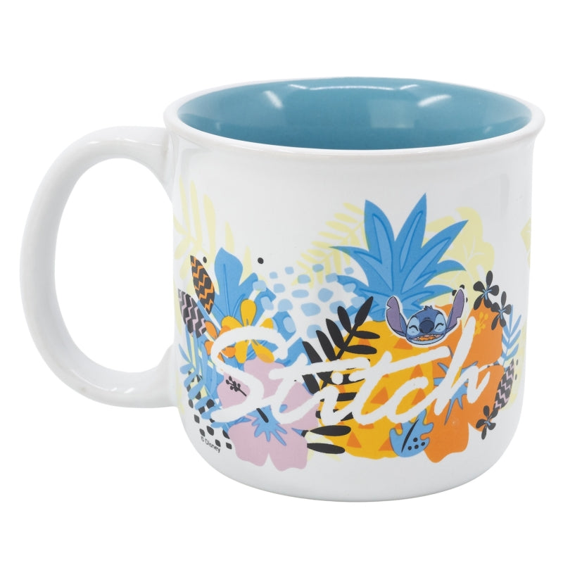 Stor Young Adult - Disney - Mug Breakfast Céramique en Boîte Cadeau - Stitch - 400 ML - flash vidéo