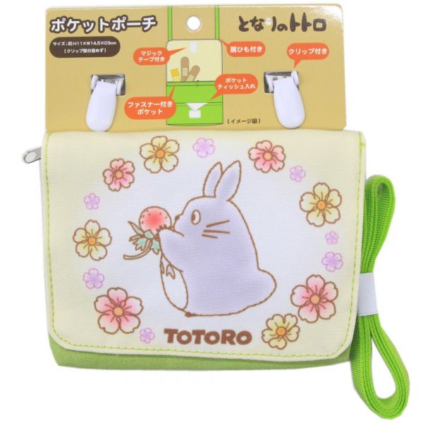 Mon Voisin Totoro - Pochette Totoro Fleurs - flash vidéo