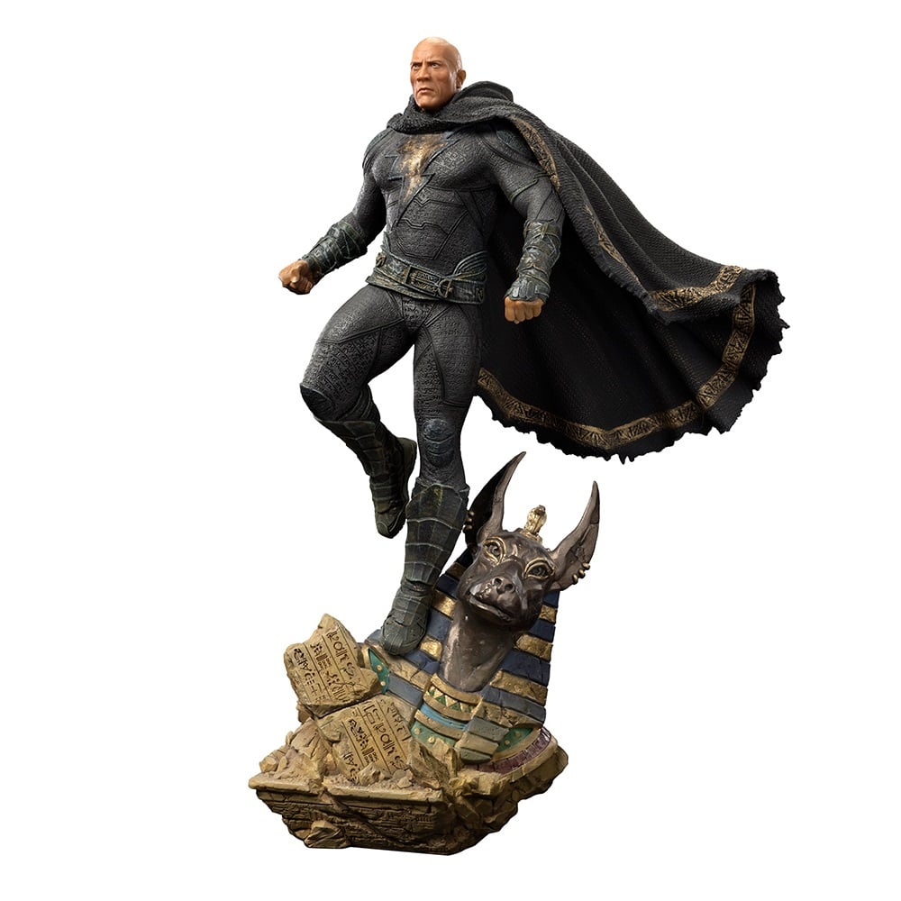 Iron Studios - Arts Scale 1/10 - DC Comics - Black Adam - Black Adam Statue 27cm - flash vidéo