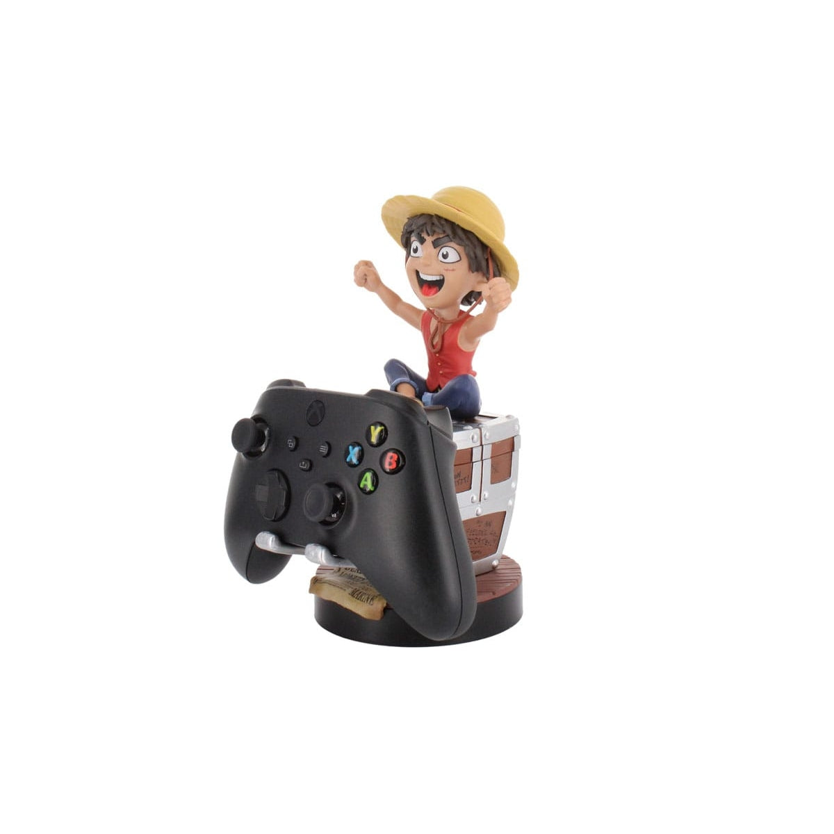 Cable Guys R.E.S.T - One Piece - Luffy 'Wanted Poster' Support pour Téléphone et Manette - flash vidéo