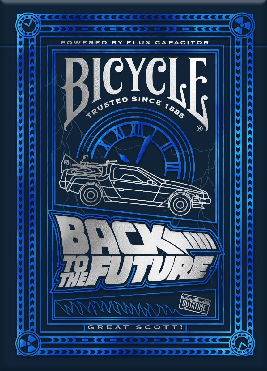 Bicycle - Retour Vers le Futur - Cartes à Jouer - flash vidéo