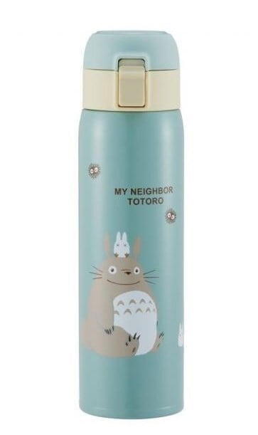 Ghibli - Mon voisin Totoro - Bouteille Thermos Vert Pâle Mat 480ml - flash vidéo