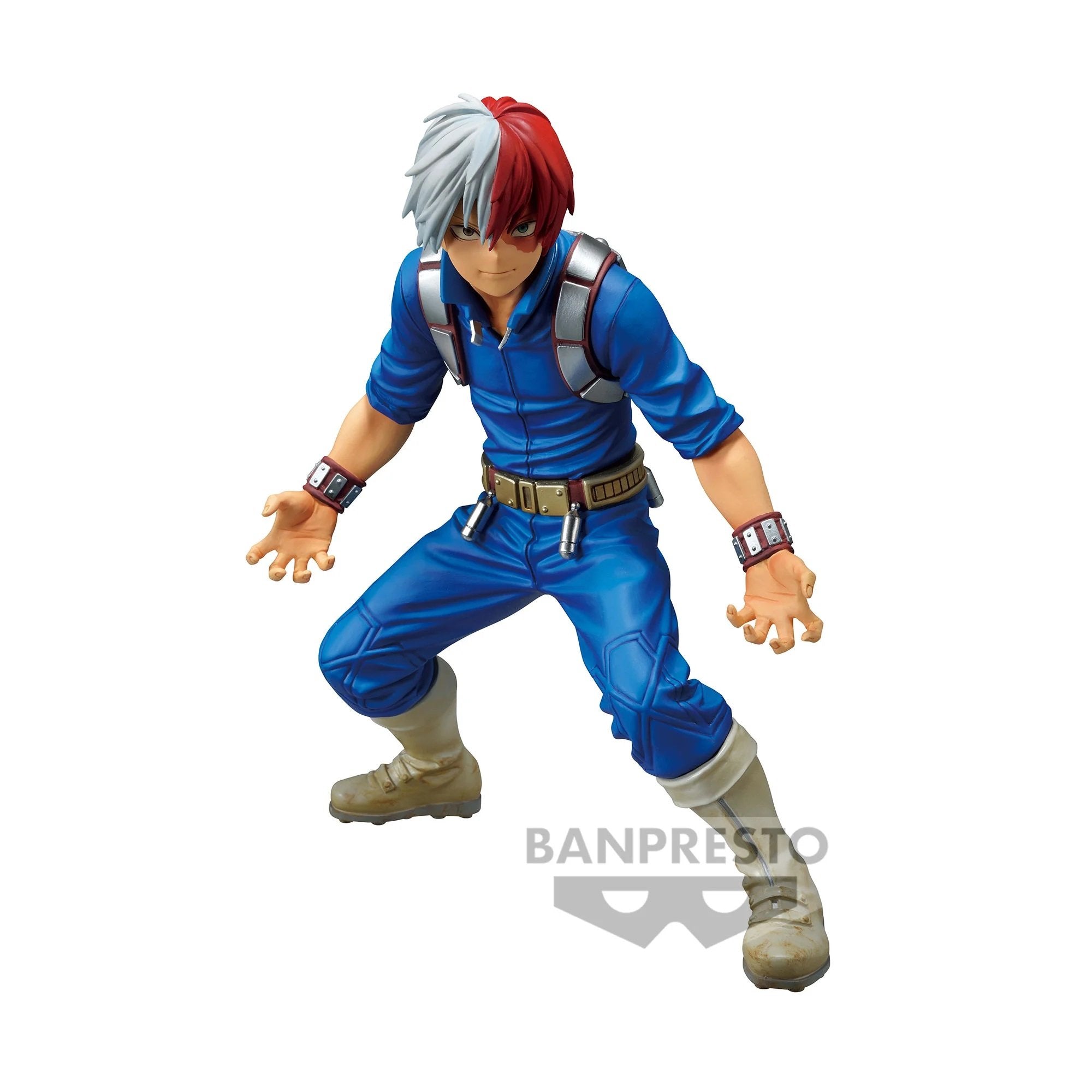 My Hero Academia - Banpresto Chronicle Super Master Stars Piece - Shoto Todoroki Statue 21cm - flash vidéo