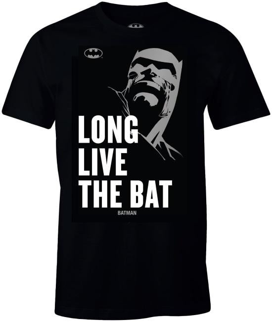 DC Comics - Batman Long Live the Bat Black T-Shirt S - flash vidéo