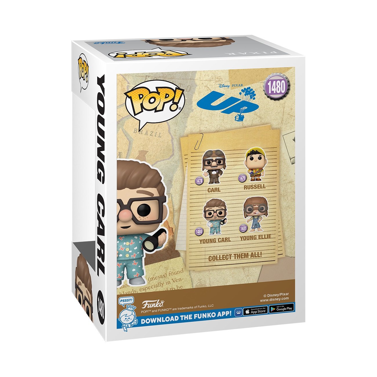 Funko Pop! Disney Pixar: Up - Young Carl - flash vidéo