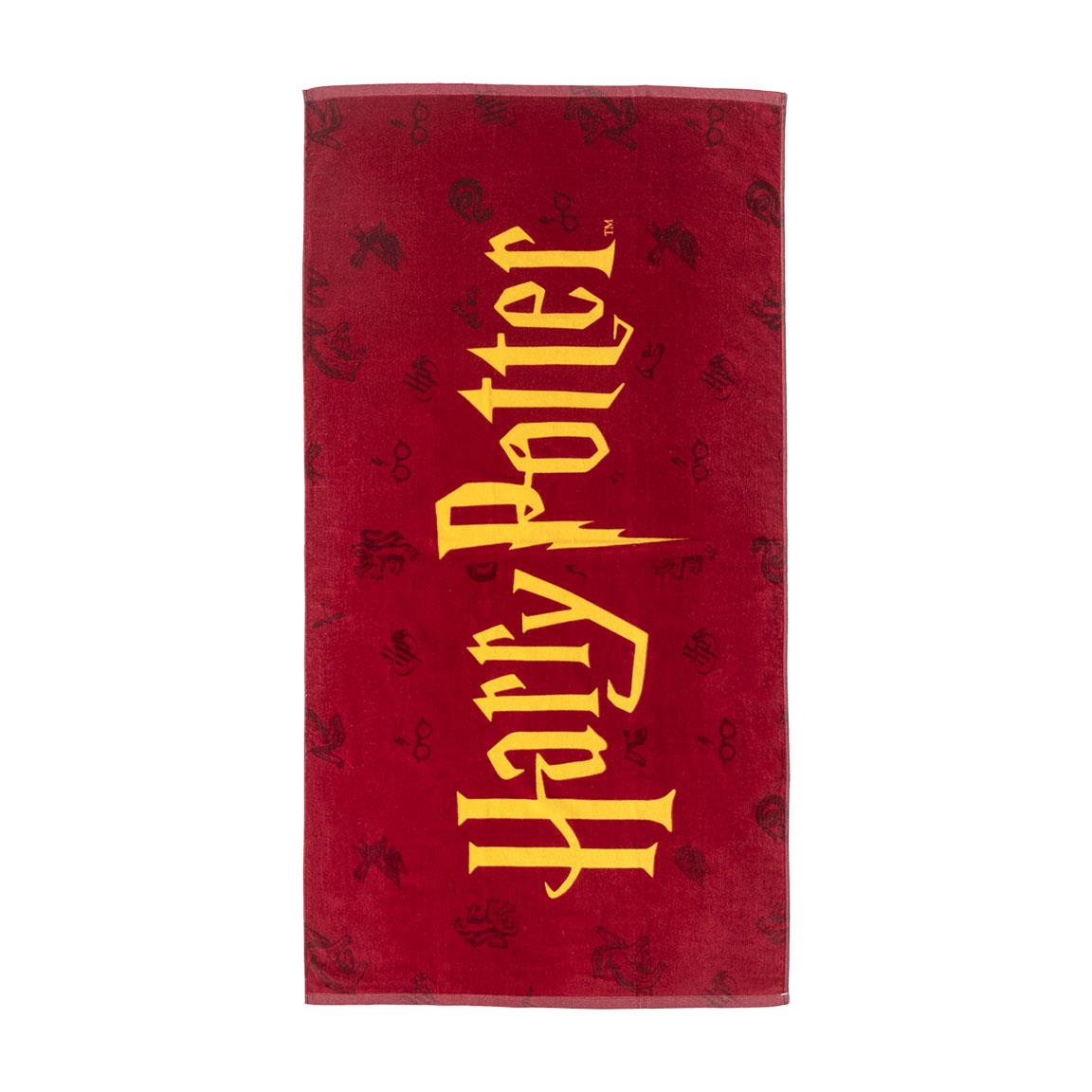 Harry Potter - Serviette de bain Logo en coton - flash vidéo