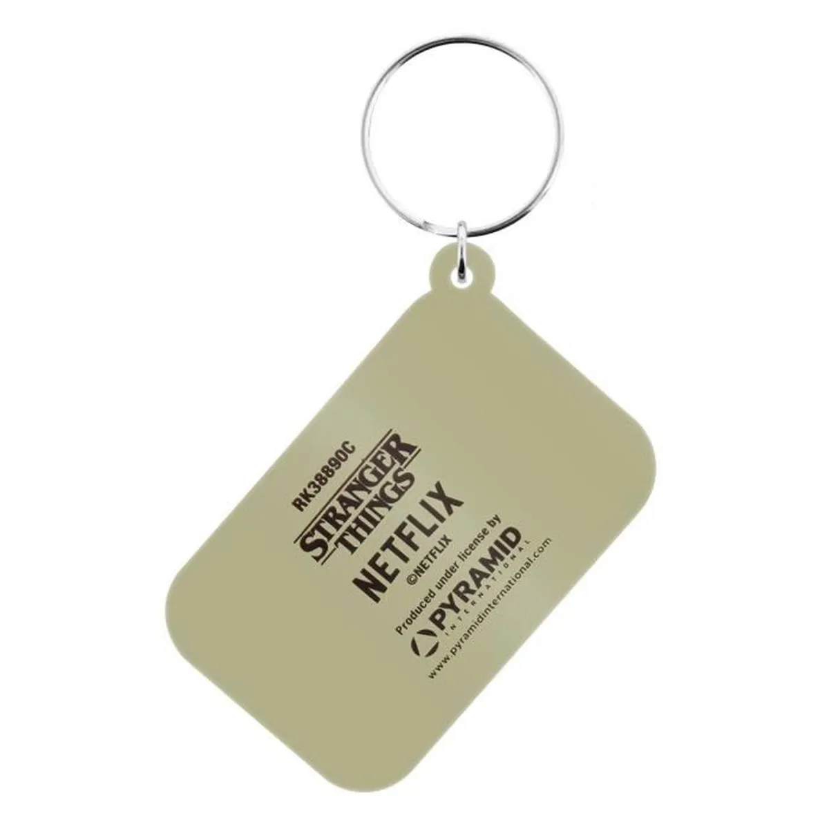 Stranger Things - Leaving Hawkins Rubber Keychain - flash vidéo