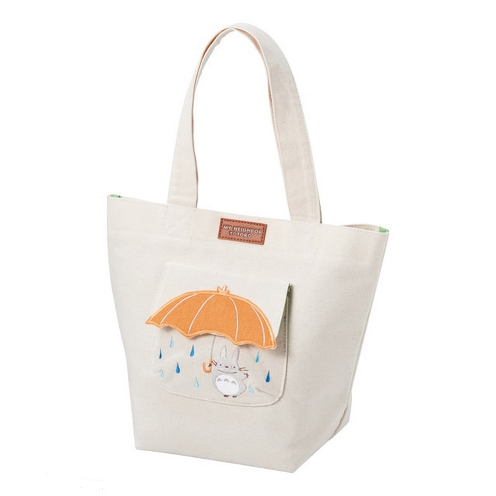 Ghibli - Mon voisin Totoro - Sac à main avec étui Totoro avec un parapluie - flash vidéo