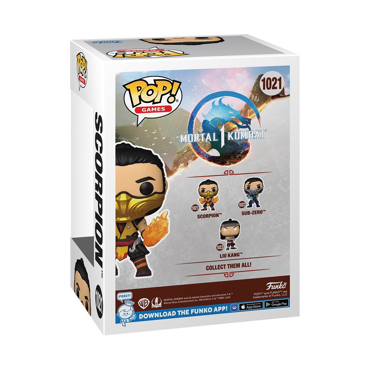 Funko Pop! Games: Mortal Kombat 1 - Scorpion - flash vidéo