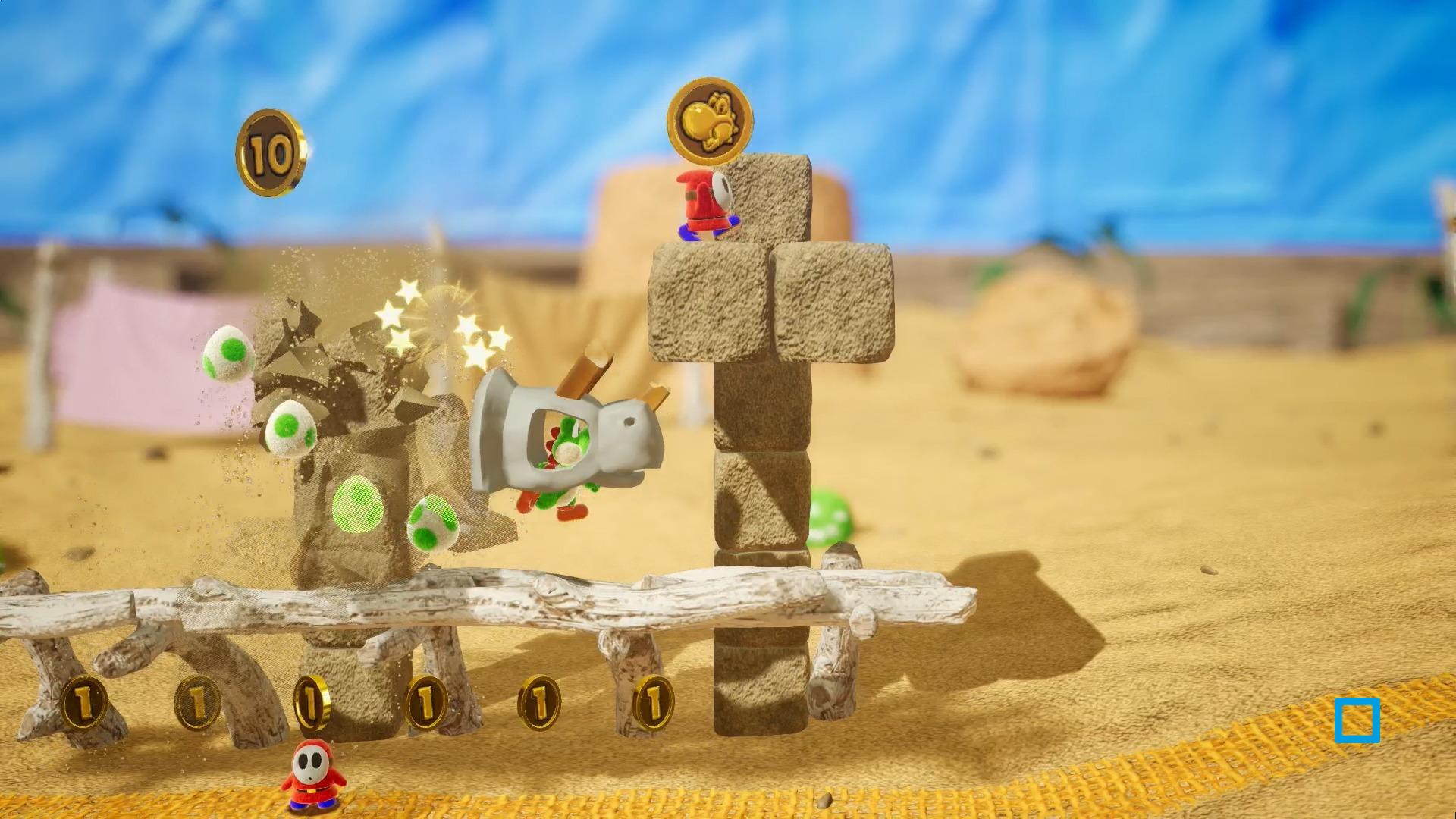 Yoshi's Crafted World - flash vidéo