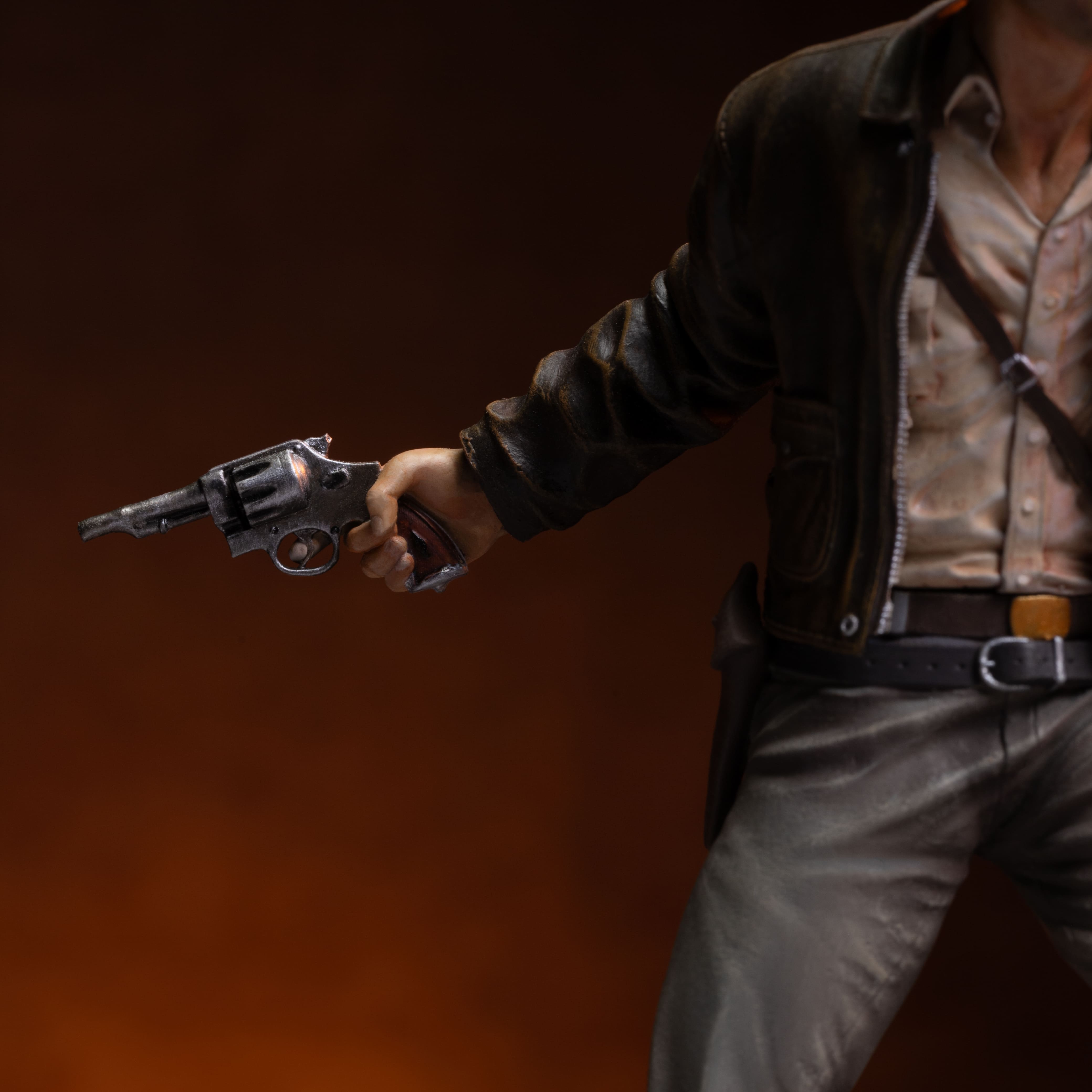 Iron Studios - Art Scale 1/10 - Indiana Jones et les Aventuriers de l'arche perdue - Indiana Jones Statue 27cm - flash vidéo