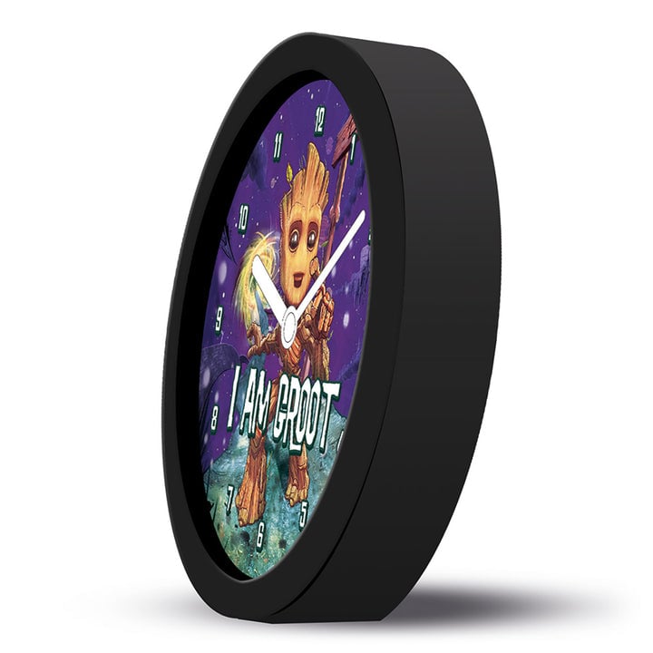 Les Gardiens de la Galaxie - Horloge de bureau Je s'appelle Groot - flash vidéo
