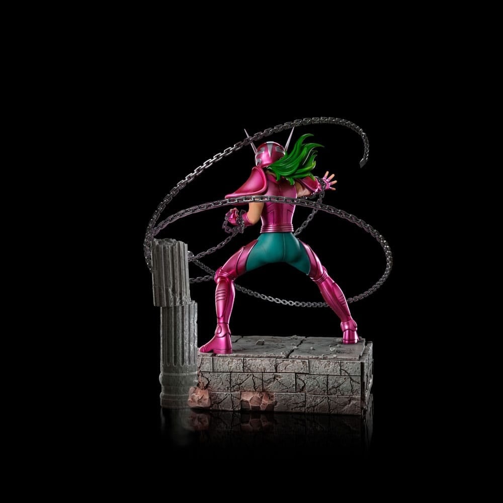 Iron Studios - Art Scale 1/10 - Saint Seiya - Andromeda Shun Statue 21cm - flash vidéo