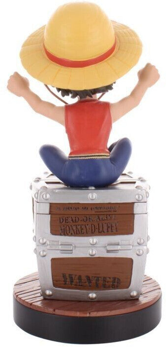 Cable Guys R.E.S.T - One Piece (Netflix) - Monkey D. Luffy Support pour Téléphone et Manette - flash vidéo