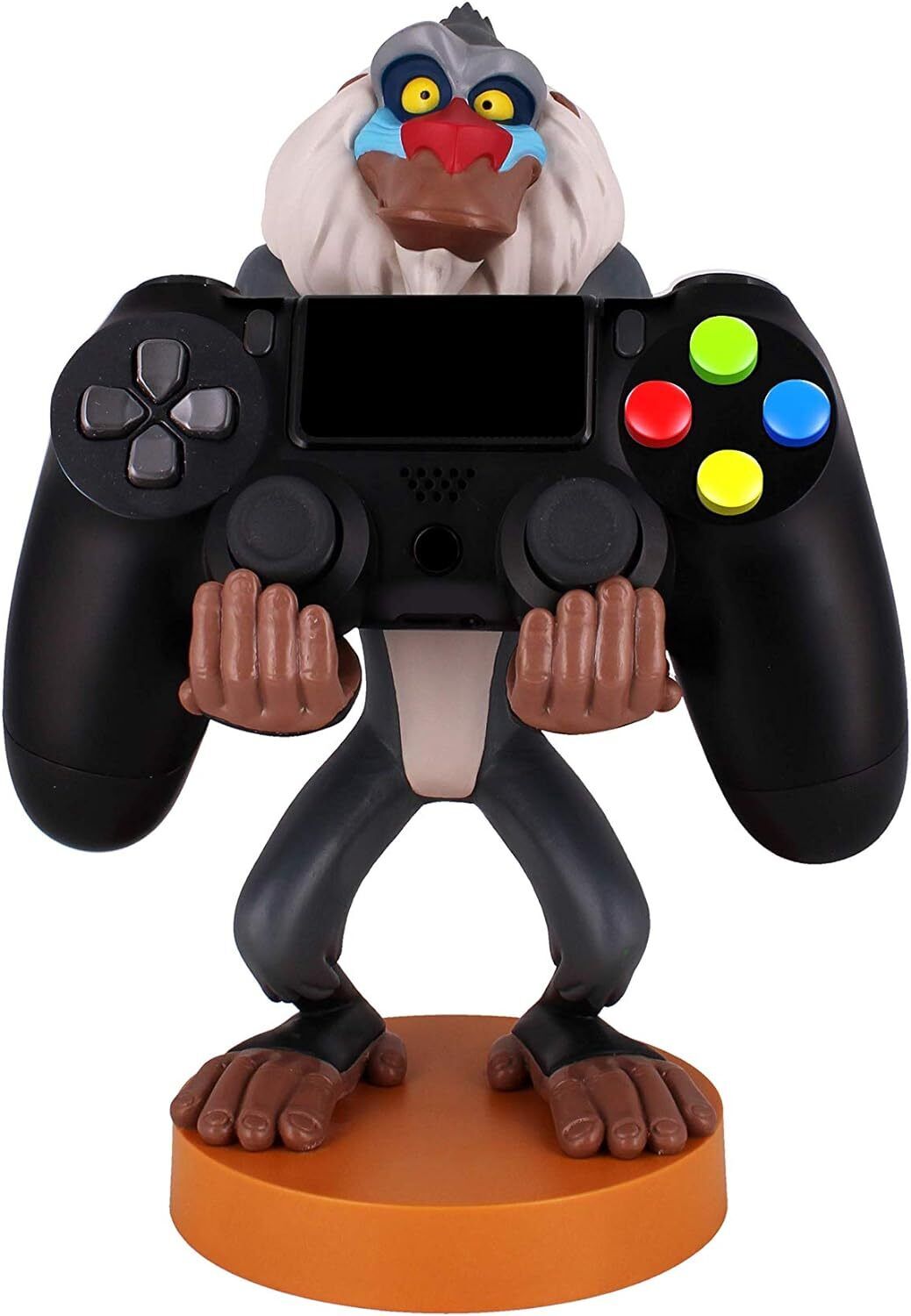 Cable Guys - Disney - Le Roi Lion - Rafiki Support Chargeur pour Téléphone et Manette - flash vidéo