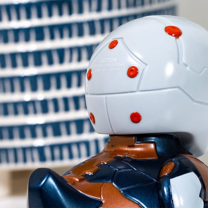 TUBBZ Canard de bain à collectionner - Metal Gear Solid - Gray Fox (Édition standard) - flash vidéo
