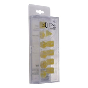 Ultra Pro - Eclipse 11 - Set de dés en acrylique : Jaune citron - flash vidéo