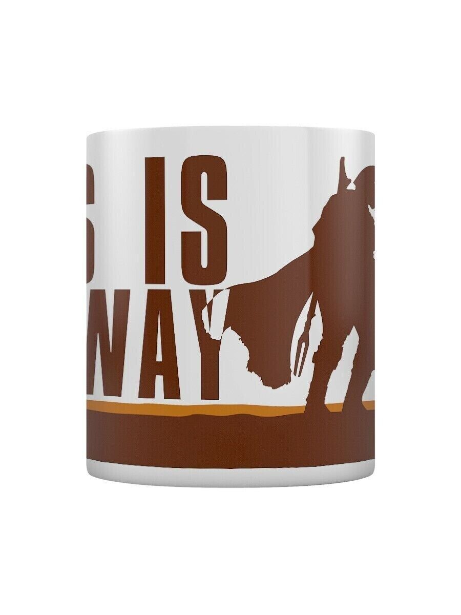 Star Wars : The Mandalorian This is the way Mug 315ml - flash vidéo