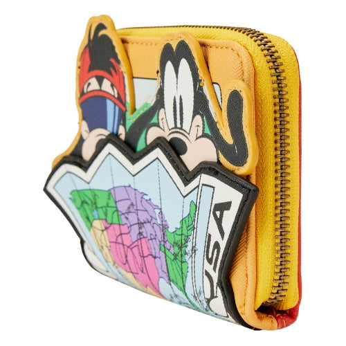 Loungefly: Disney - Goofy Movie Road Trip Zip Around Wallet - flash vidéo