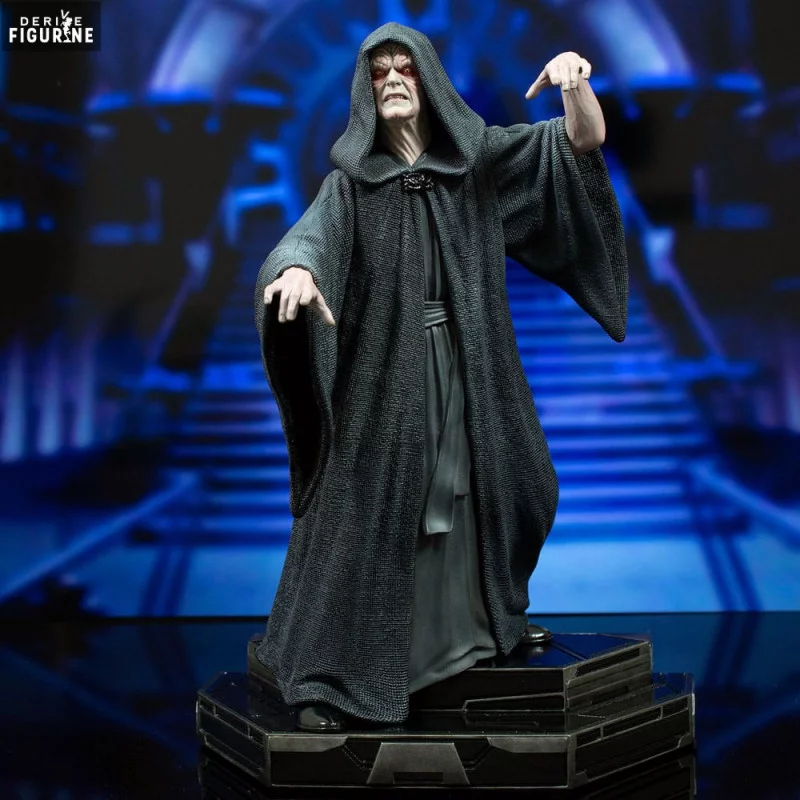 Diamond Select Toys - Star Wars : Le Retour du Jedi - Empereur Palpatine Statue Milestones 1/6 30cm - flash vidéo