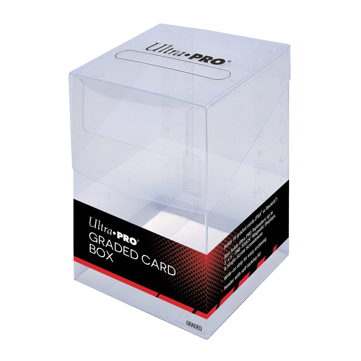Ultra Pro - Graded Card Deck Box : Transparent - flash vidéo