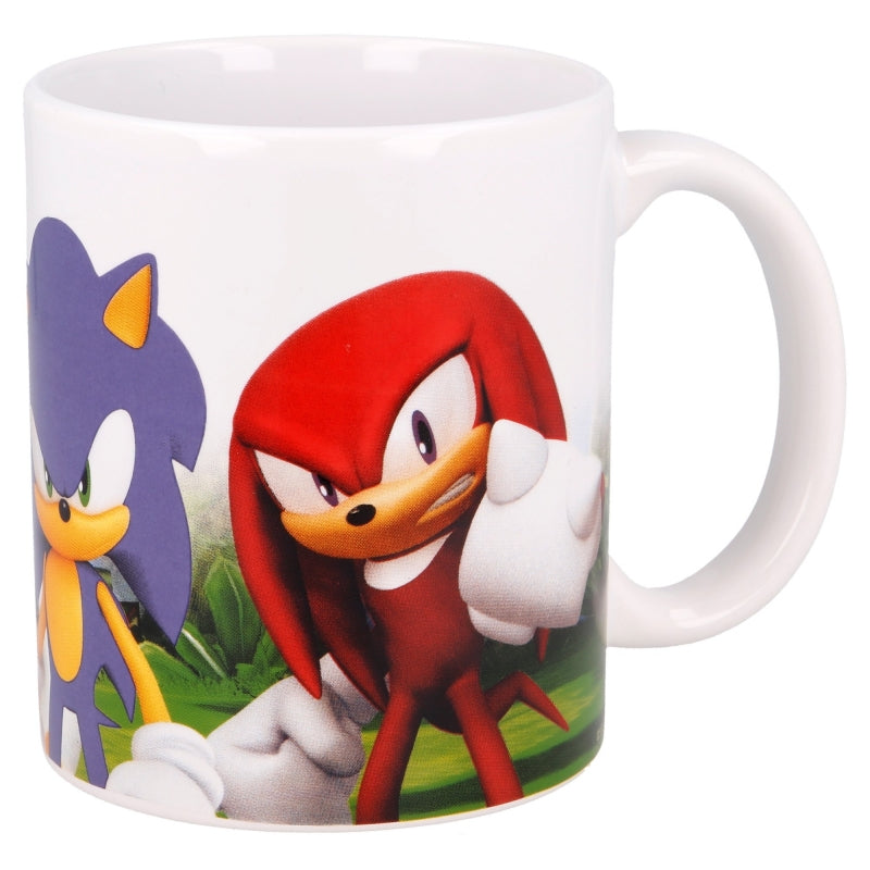Stor Young Adult - Sega - Mug Céramique en Boîte Cadeau - Sonic et ses amis - 325 ML - flash vidéo