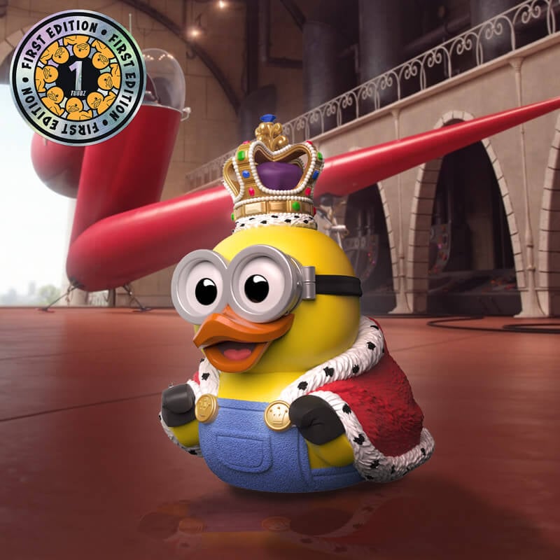 TUBBZ Canard de bain - Minions - Roi Bob (Première Édition) - flash vidéo