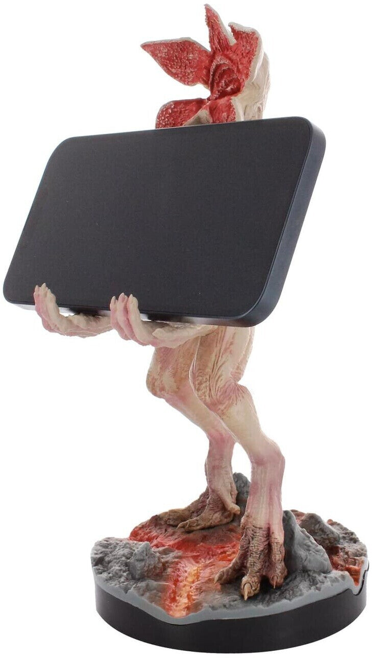 Cable Guys - Stranger Things - Demogorgon Support Chargeur pour Téléphone et Manette - flash vidéo