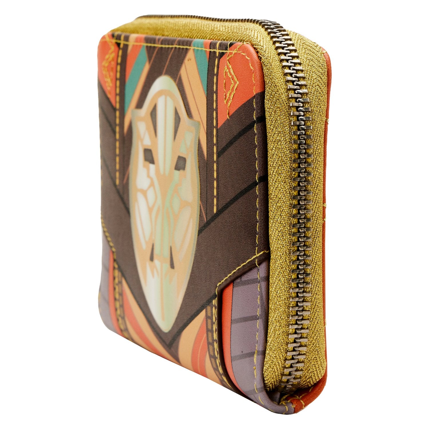 Loungefly: Marvel Black Panther Okoye Cosplay Zip Around Wallet - flash vidéo