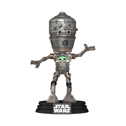 Funko Pop! Deluxe: Star Wars: The Mandalorian - IG-12 with Grogu - flash vidéo