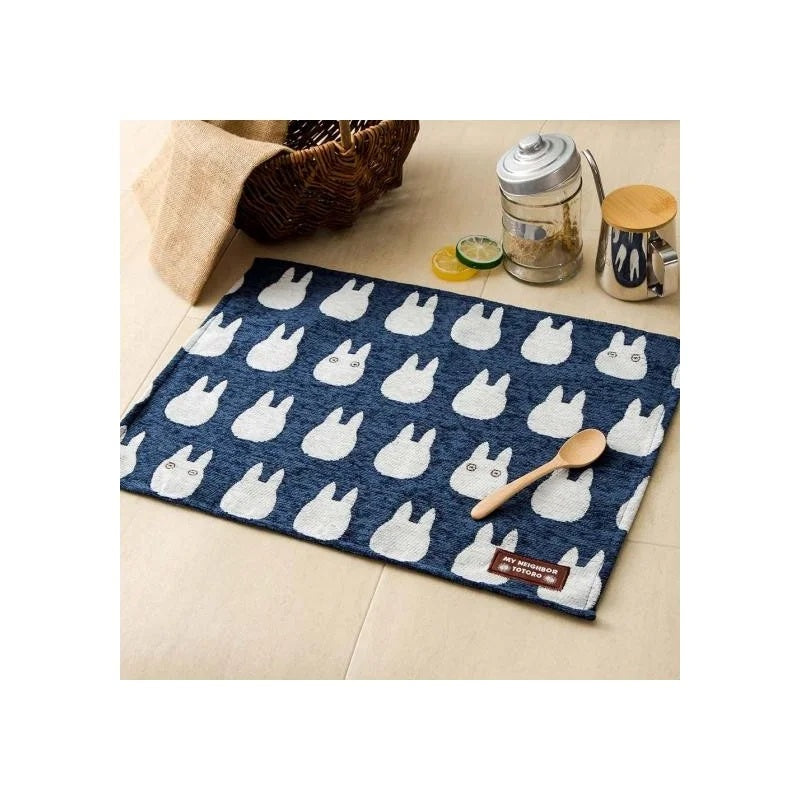 Mon Voisin Totoro - Dessous de table Silhouette de Totoro Blanc 33x48 cm - flash vidéo