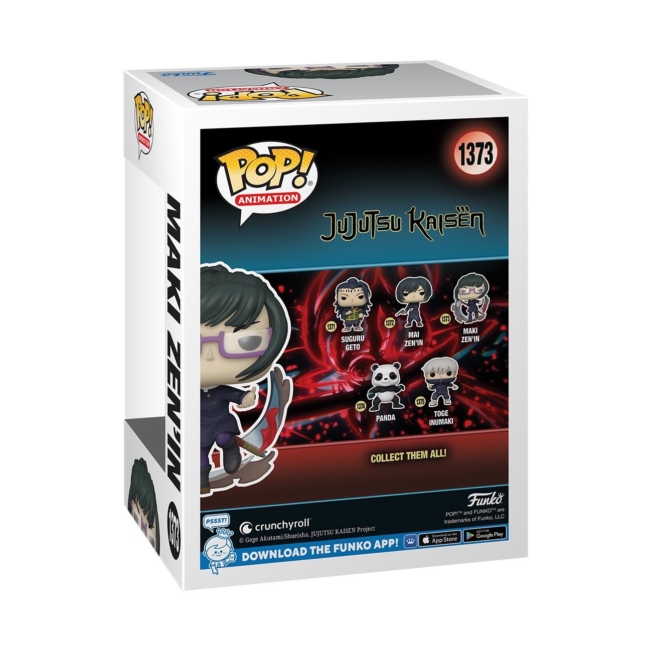 Funko Pop! Animation: Jujutsu Kaisen - Maki Zen'in - flash vidéo