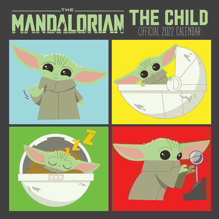 Star Wars - The Mandalorian "The Child" Calendrier 2022 - flash vidéo