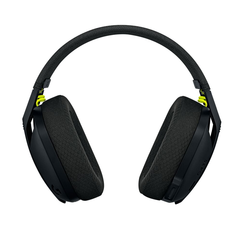 Logitech Casque de jeu sans fil Lightspeed G435 Noir et Jaune Fluo pour PS5, PS4, PC et Mac - flash vidéo