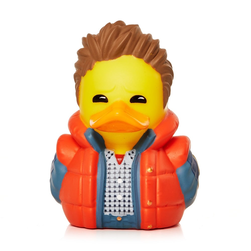 Numskull - Mini TUBBZ Canard de bain - Retour vers le Futur - Marty McFly (Édition baignoire) - 8cm - flash vidéo