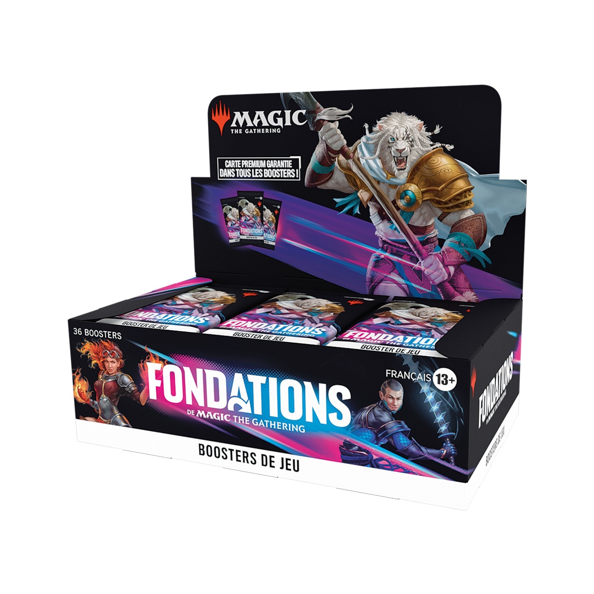 Magic: The Gathering - Display de Boosters de jeu Fondations (36 Boosters) - flash vidéo