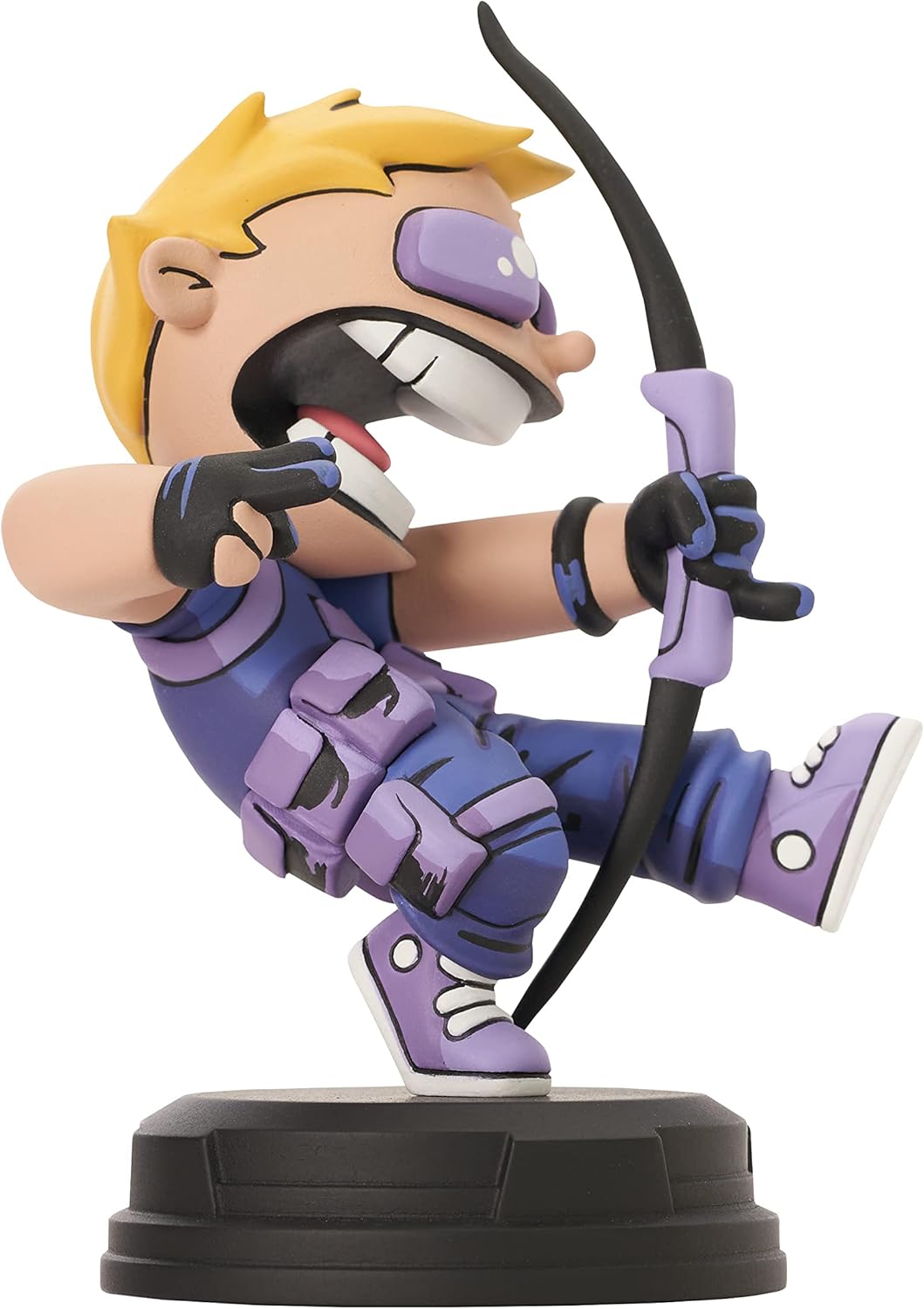 Diamond Select Toys - Marvel Animated Style - Hawkeye Statue 12cm - flash vidéo