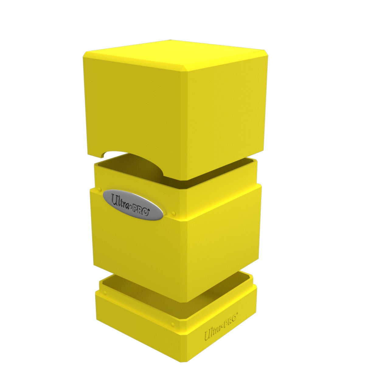 Ultra Pro - Deck Box Tour en Satin - Jaune Citron - flash vidéo