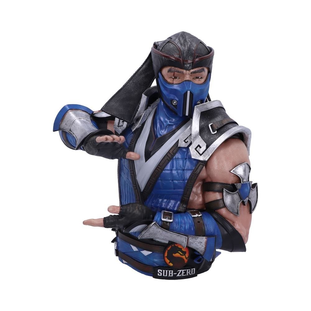 Mortal Kombat - Buste Sub-Zero 29.5cm - flash vidéo