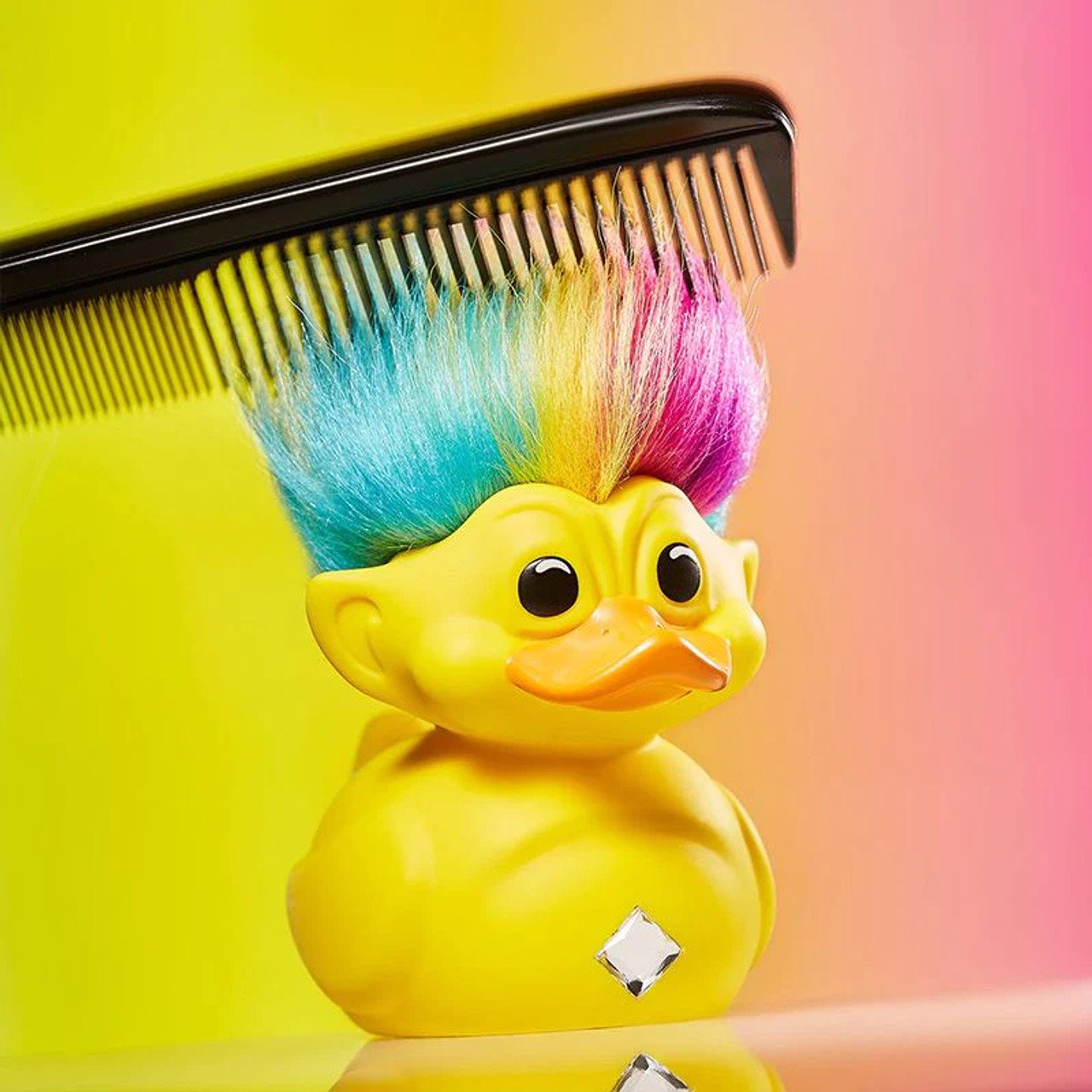 TUBBZ Canard de bain - Trolls - Troll Arc-en-ciel - flash vidéo
