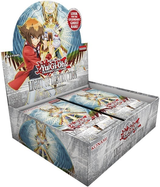 Yu-Gi-Oh! TCG - Light of Destruction Unlimited Reprint Booster Pack Display (24 Boosters) - flash vidéo