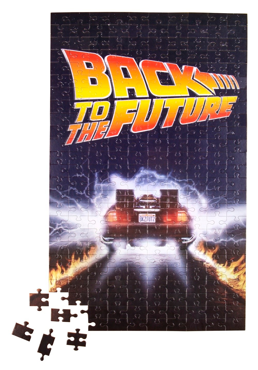 Retour vers le futur - Puzzle double face - flash vidéo