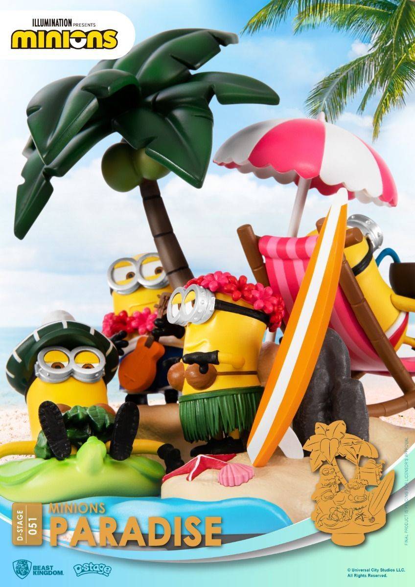 Universal - Diorama-051 - Paradis des Minions - flash vidéo