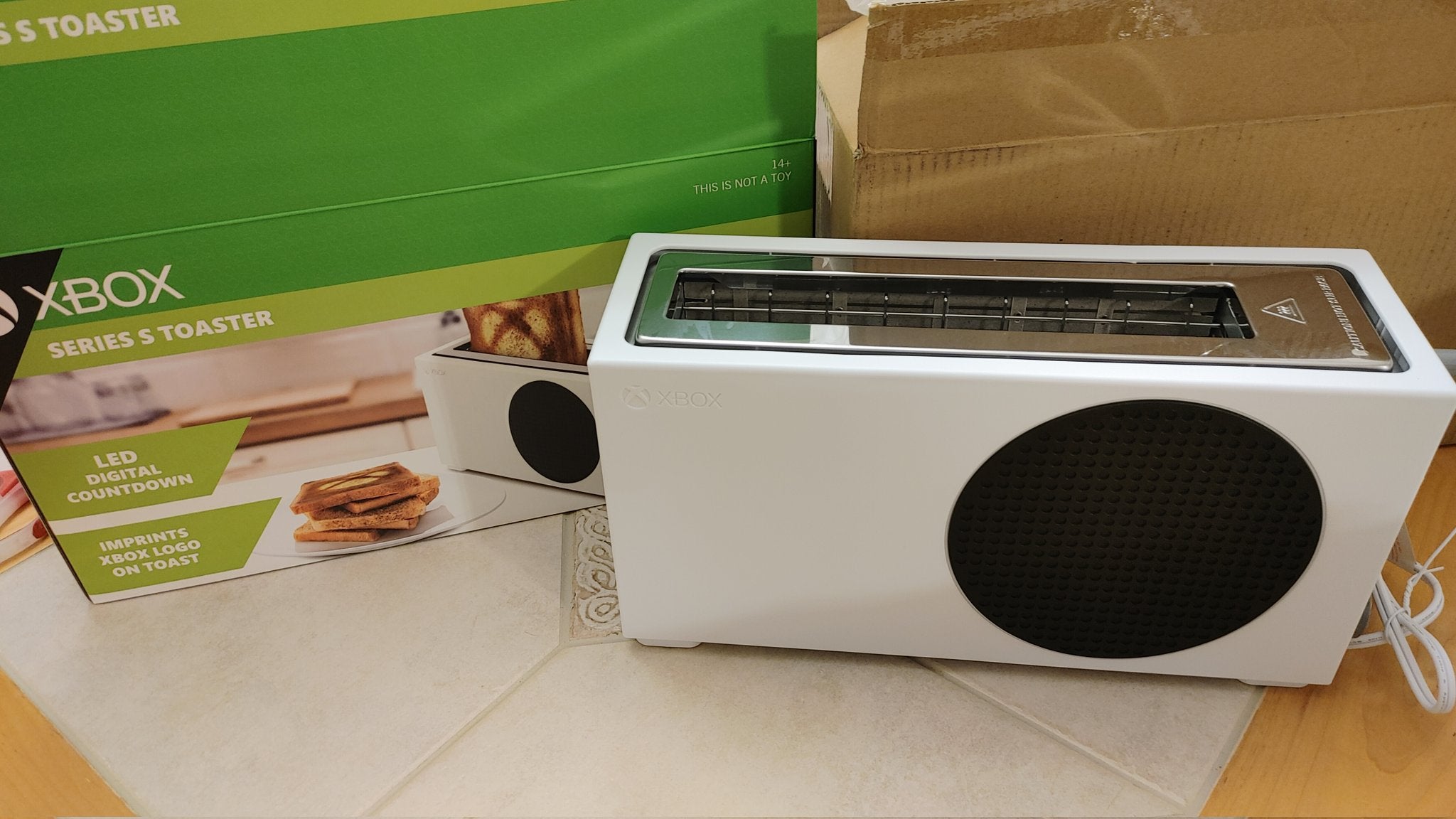 UKON!C - Microsoft - Grille-pain Xbox Series S - flash vidéo