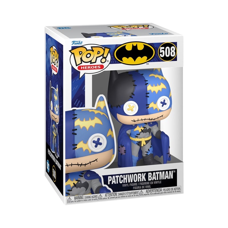 Funko Pop! Animation: DC Patchwork - Batman - flash vidéo