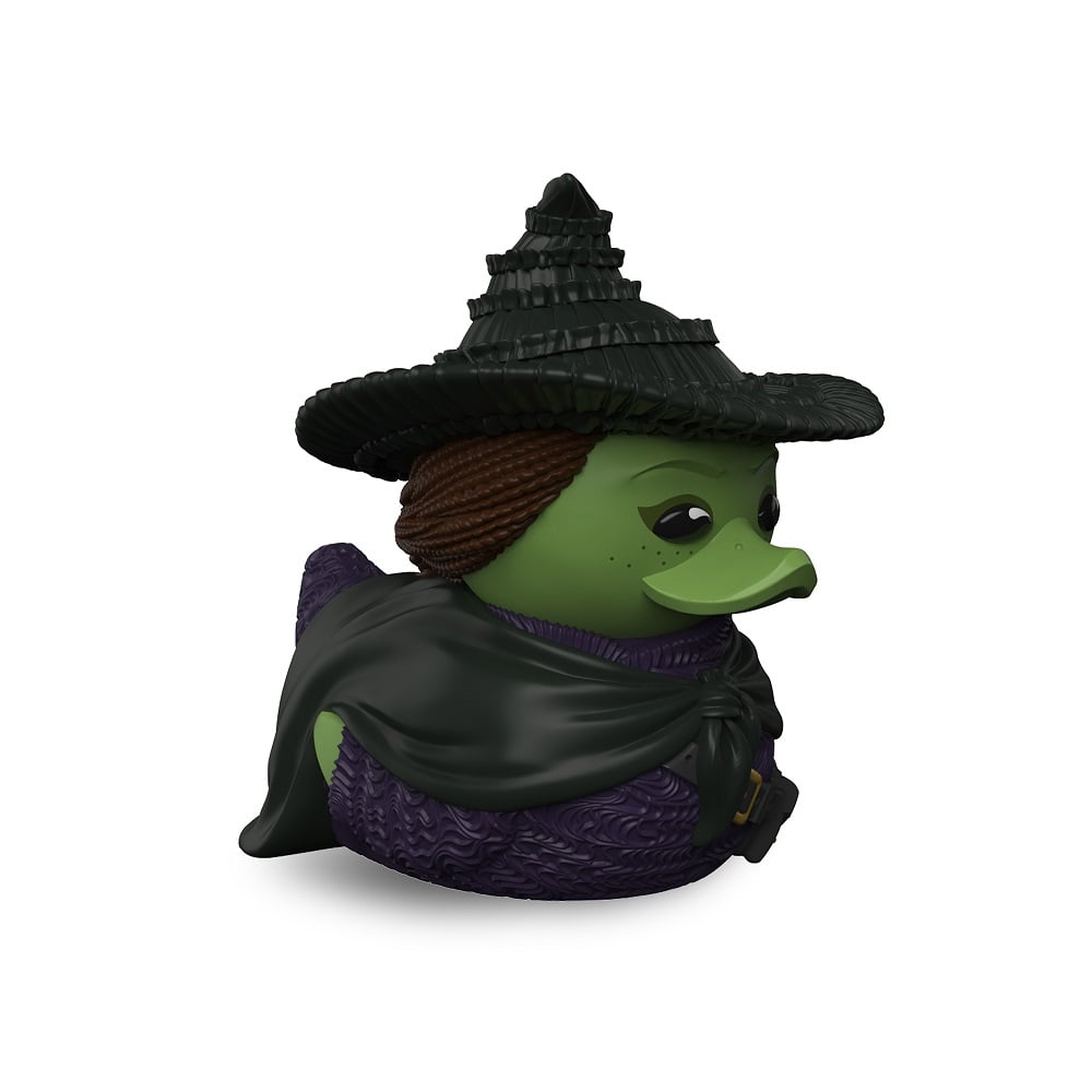 Numskull - Mini TUBBZ Canard de bain - Wicked - Elphaba Thropp (Édition baignoire) - 8cm - flash vidéo
