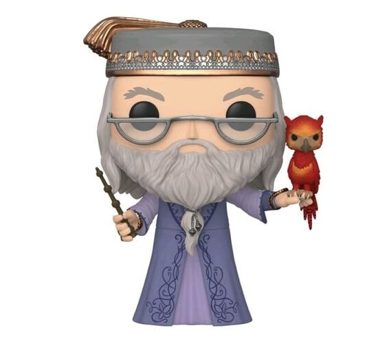 Funko Pop! Jumbo: Harry Potter - Dumbledore with Fawkes 10" Super Sized Pop! - flash vidéo