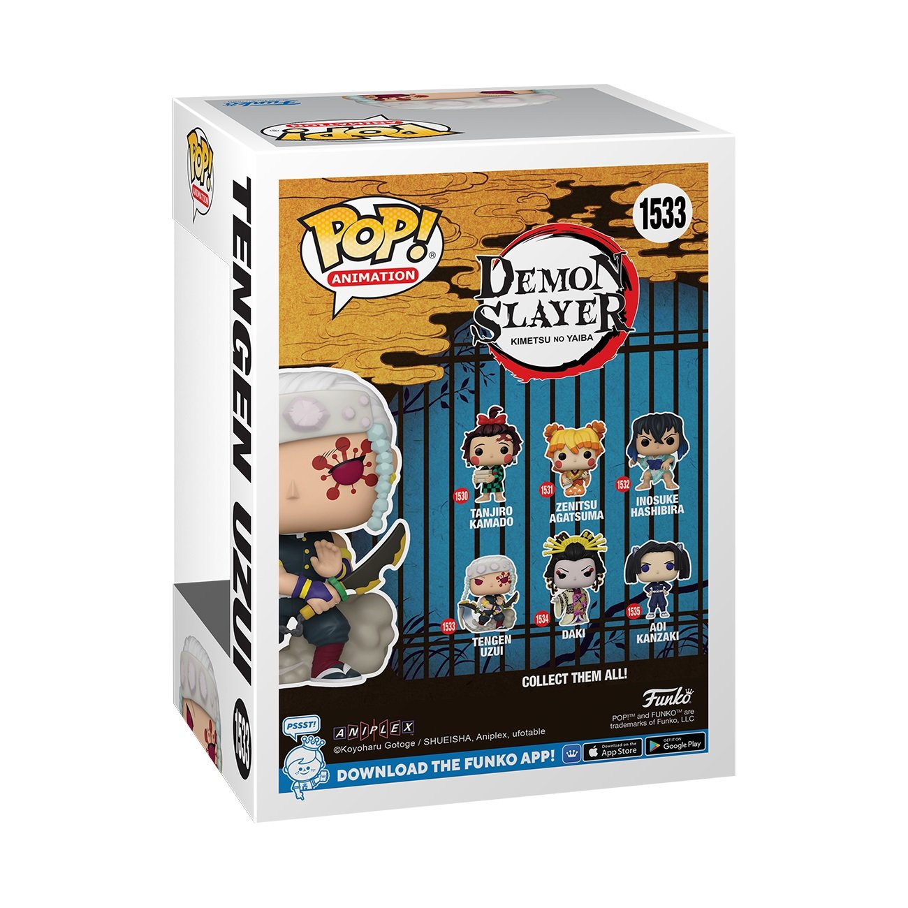 Funko Pop! Animation: Demon Slayer - Tengen (Chance of Special Chase Edition) - flash vidéo